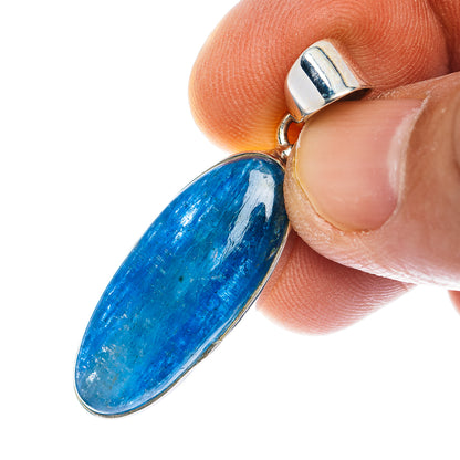 Kyanite Pendant 1 5/8" (.925 Sterling Silver)