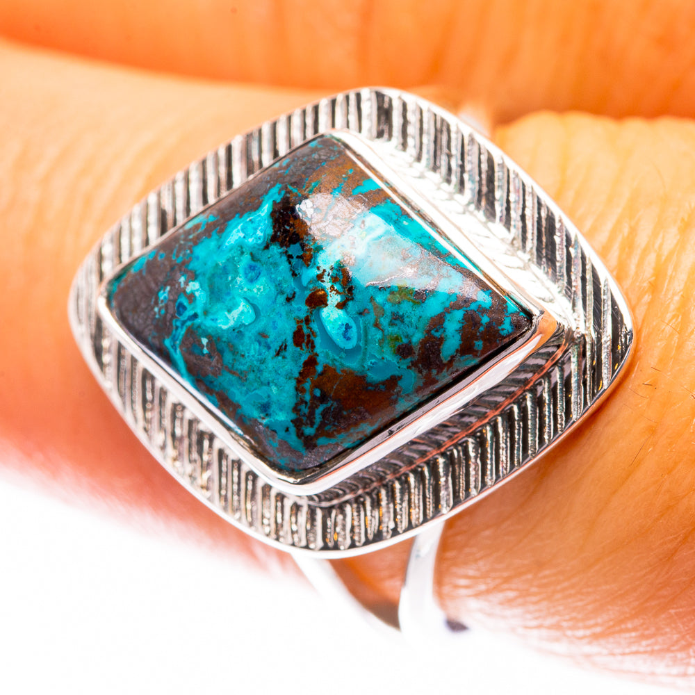 Premium Shattuckite Ring Size 7.25 (925 Sterling Silver) R141816