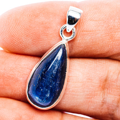 Kyanite Pendant 1 1/4" (.925 Sterling Silver)