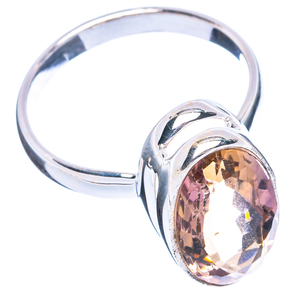 Rare Faceted Ametrine Ring Size 9.5 (925 Sterling Silver) R4735