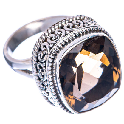 Smoky Quartz Ring Size 6 (925 Sterling Silver) R144882