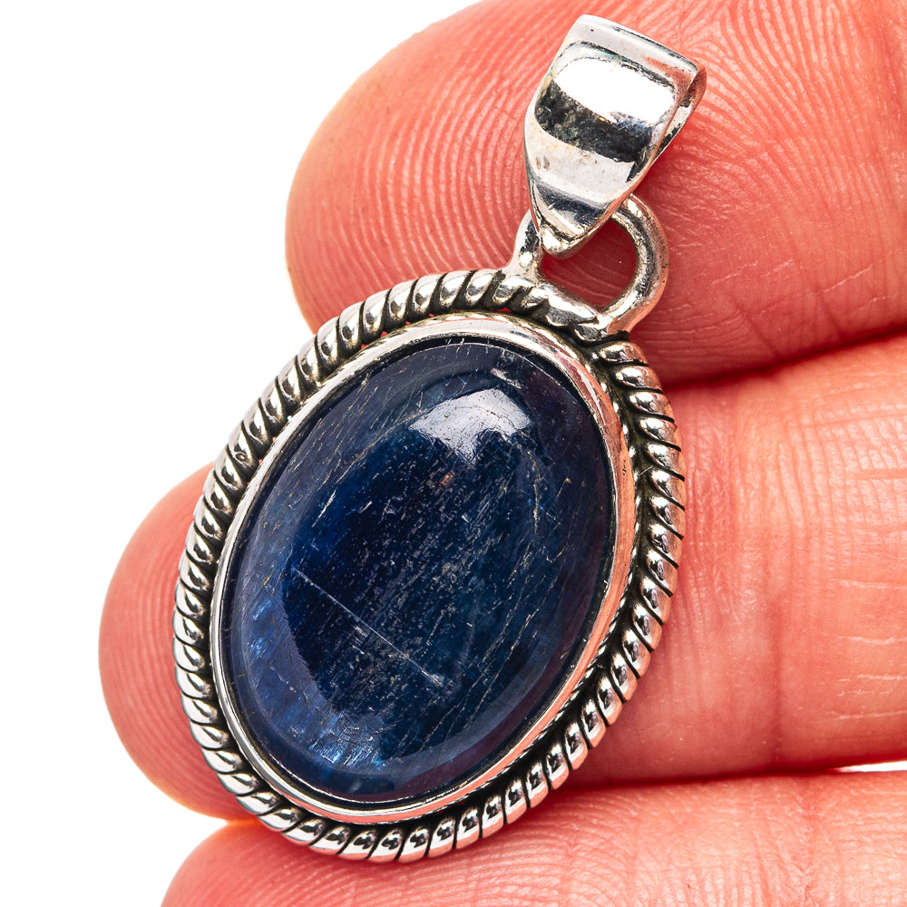 Kyanite Pendant 1 1/4" (.925 Sterling Silver)