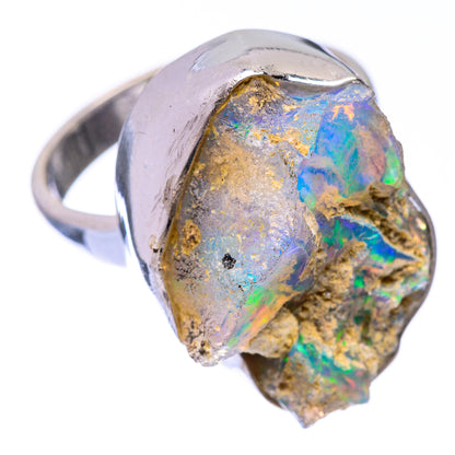 Raw Ethiopian Opal Ring Size 7 (925 Sterling Silver) R141125