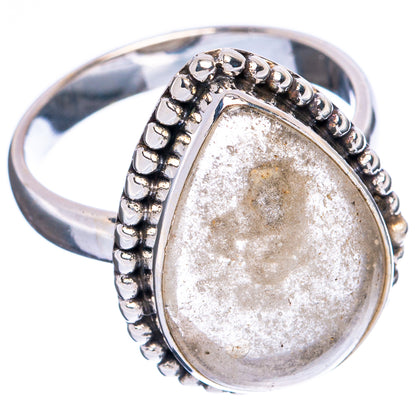Libyan Desert Glass Ring Size 8 (925 Sterling Silver) R5055