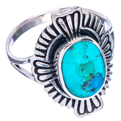 Arizona Turquoise Ring Size 9.5 (925 Sterling Silver) R1178