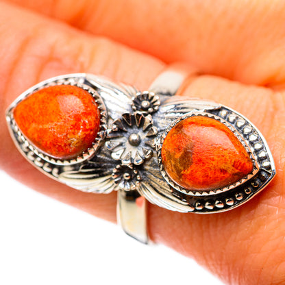 Sponge Coral Ring Size 8.5 (925 Sterling Silver) RING138383