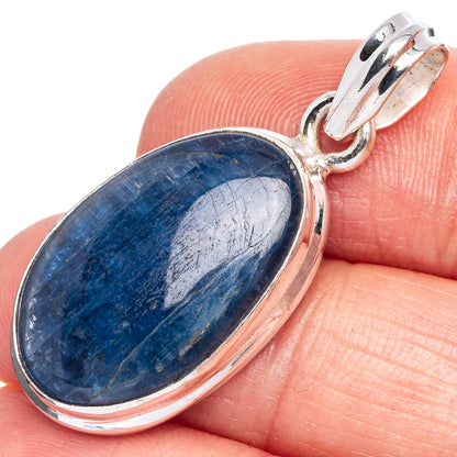 Kyanite Pendant 1 3/8" (925 Sterling Silver) P40444