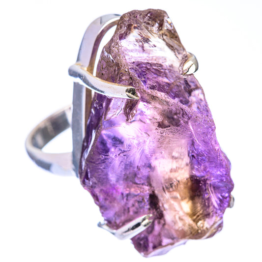 Large Raw Ametrine Ring Size 9.5 (925 Sterling Silver) R141428