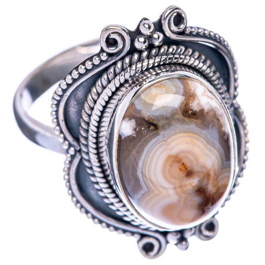 Ocean Jasper Ring Size 11 (925 Sterling Silver) R144732