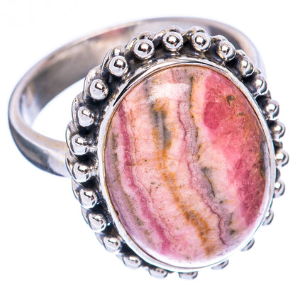 Rhodochrosite Ring Size 6.25 (925 Sterling Silver) R1921