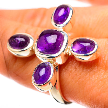 Amethyst Ring Size 9 (925 Sterling Silver) RING138388