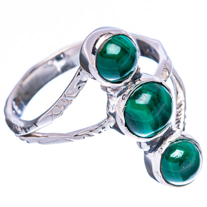 Premium Malachite 925 Sterling Silver Ring Size 5.5 Ana Co R3448