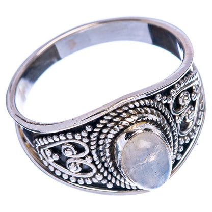 Rainbow Moonstone Ring Size 7.75 (925 Sterling Silver) R146440