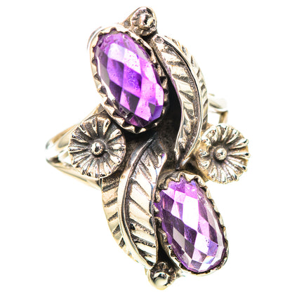 Amethyst 925 Sterling Silver Ring Size 6 (925 Sterling Silver) RING139465