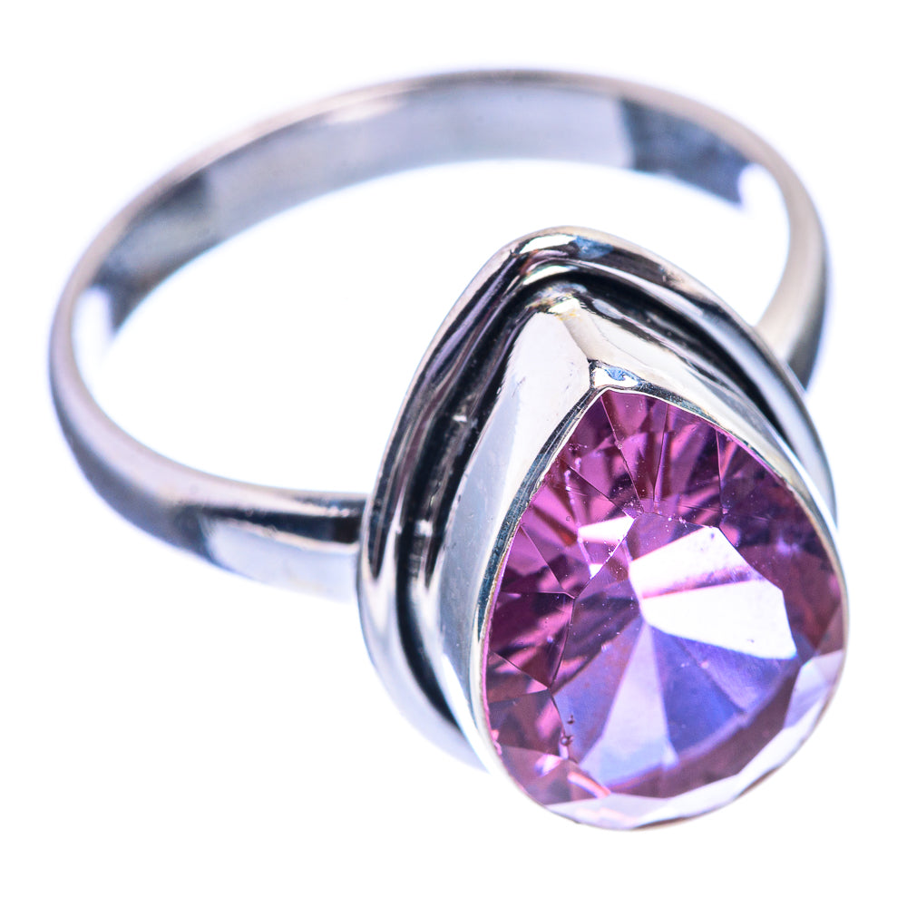 Faceted Alexandrite (Lab.) Ring Size 9 (925 Sterling Silver) R141983