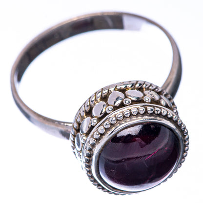 Garnet Ring Size 8.5 (925 Sterling Silver) R145101