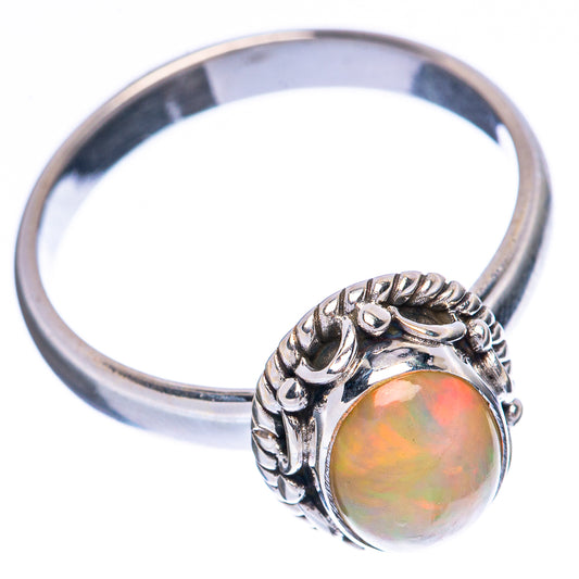 Rare Ethiopian Opal Ring Size 8.75 (925 Sterling Silver) R1915