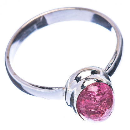Value Pink Tourmaline Ring Size 8 (925 Sterling Silver) R3066