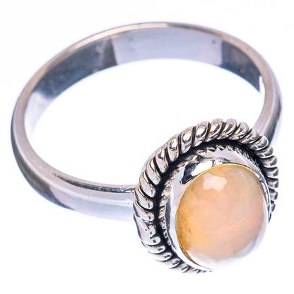 Rare Ethiopian Opal Ring Size 6.25 (925 Sterling Silver) R1914