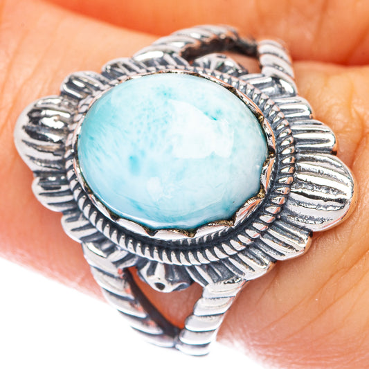 Larimar Ring Size 6.25 (925 Sterling Silver) R144895