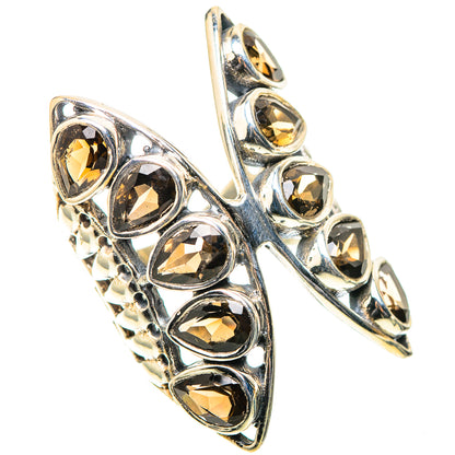 Large Smoky Quartz Ring Size 6.25 (925 Sterling Silver) RING138630