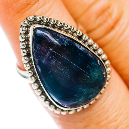 Multi-Fluorite Ring Size 6.75 (German Silver)