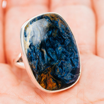 Premium Pietersite Ring Size 8.25 (.925 Sterling Silver)