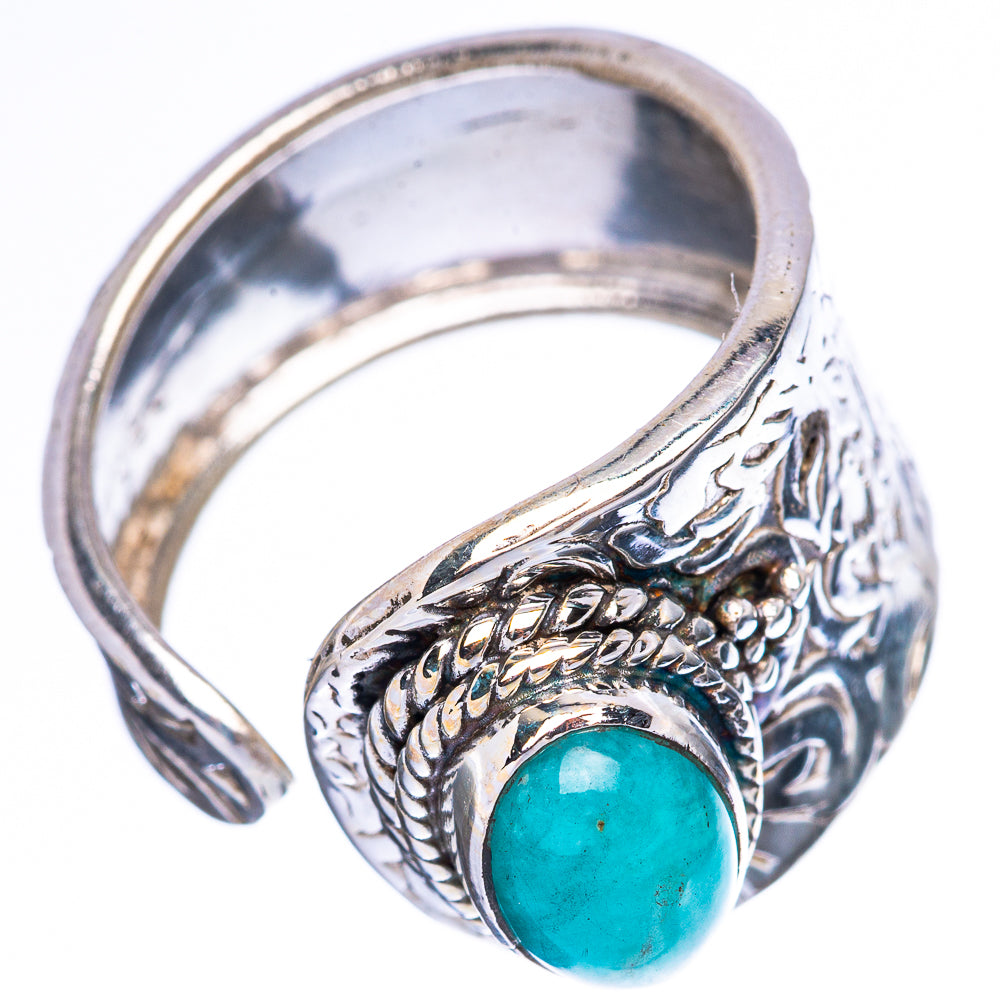 Amazonite Ring Size 6 (925 Sterling Silver) R3765