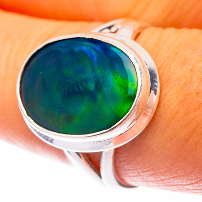 Aura Opal Ring Size 7.75 (925 Sterling Silver) R141578