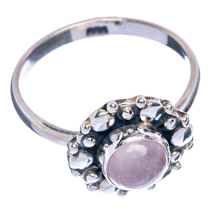 Rose Quartz Dainty Ring Size 6 (925 Sterling Silver) R145391