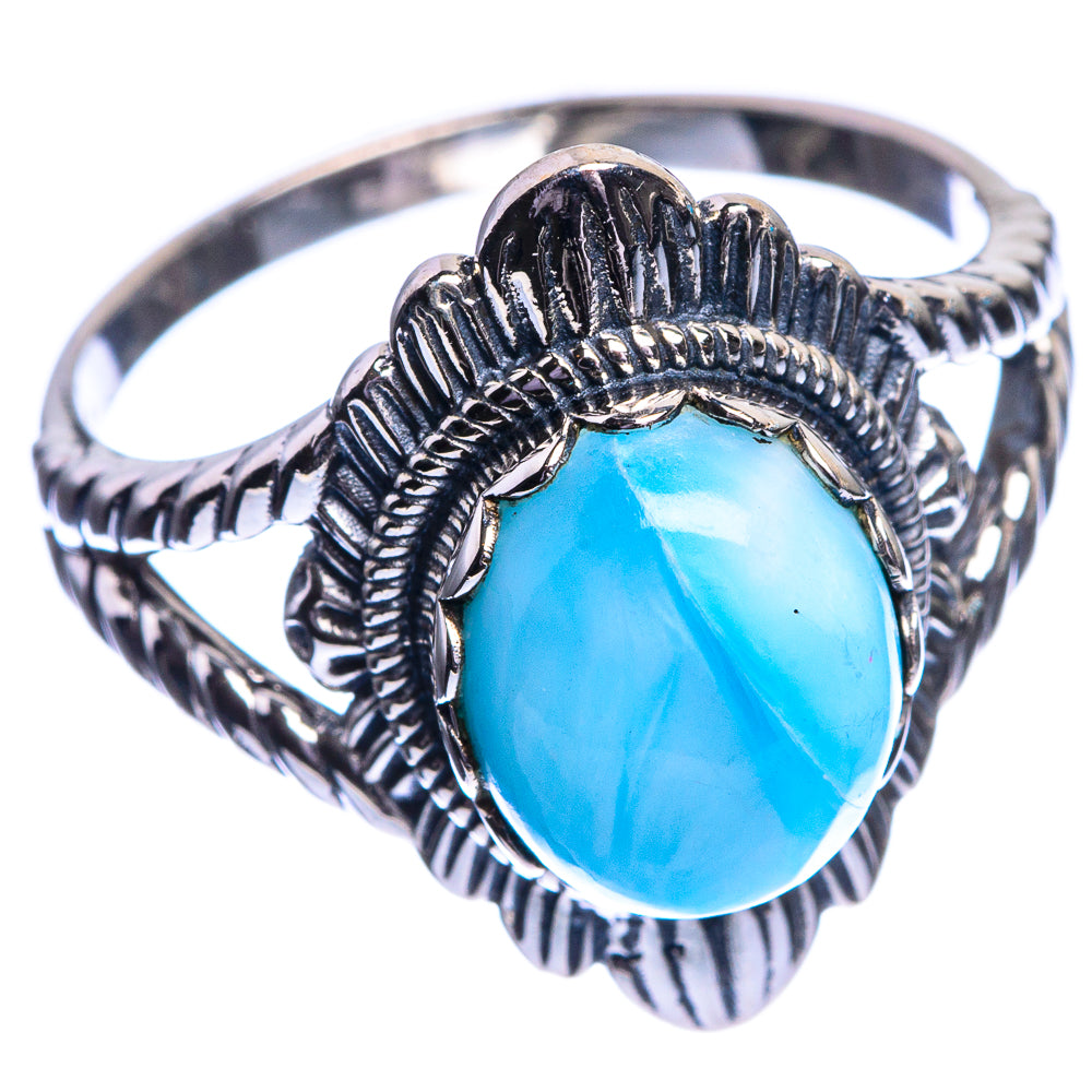 Larimar Ring Size 9.75 (925 Sterling Silver) R144144