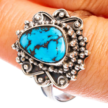 Rare Golden Hills Turquoise Ring Size 9.75 (925 Sterling Silver) R8588