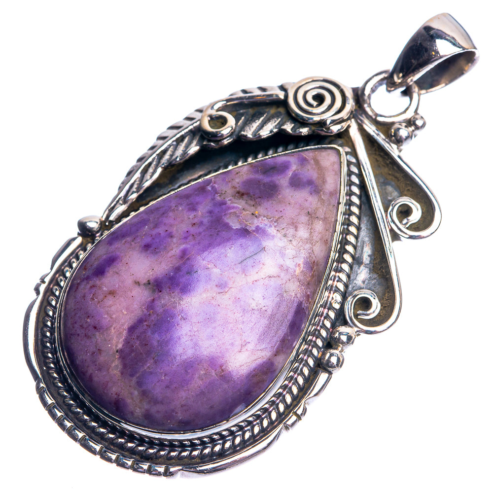 Tiffany Stone Pendant 1 7/8" (925 Sterling Silver) P39091