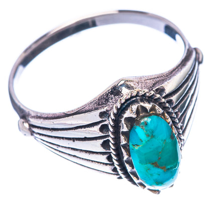 Rare Arizona Turquoise Ring Size 11.5 (925 Sterling Silver) R1516