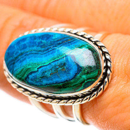 Chrysocolla Ring Size 8.25 (925 Sterling Silver) RING138523