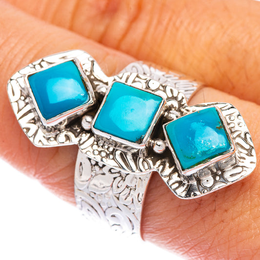 Sleeping Beauty Turquoise Ring Size 8.75 (925 Sterling Silver) R144560
