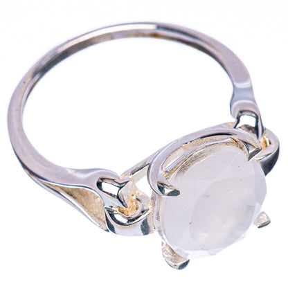 Rainbow Moonstone Ring Size 8.75 (925 Sterling Silver) R3027