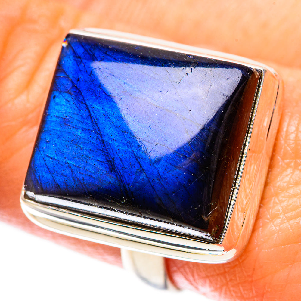 Labradorite Ring Size 8.75 (925 Sterling Silver) RING137861
