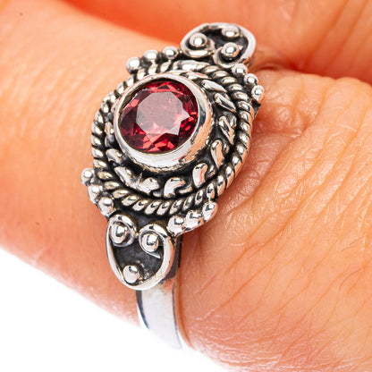 Value Garnet Ring Size 7 (925 Sterling Silver) R3308