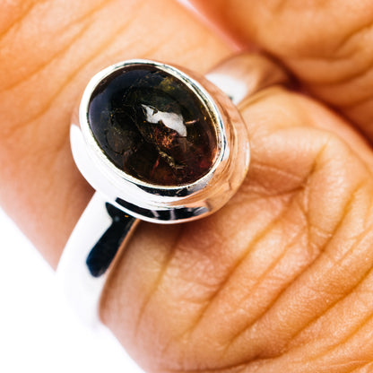 Premium Watermelon Tourmaline Ring Size 7.75 (.925 Sterling Silver)