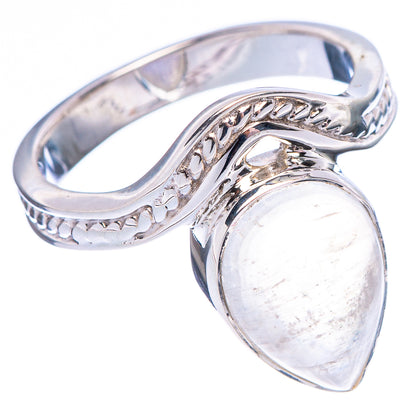 Premium Rainbow Moonstone Ring Size 6.75 (925 Sterling Silver) R1824