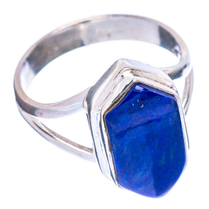 Lapis Lazuli Dainty Ring Size 6.5 (925 Sterling Silver) R147028