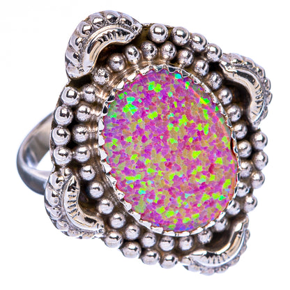 Synthetic Opal Ring Size 8 (925 Sterling Silver) R146270