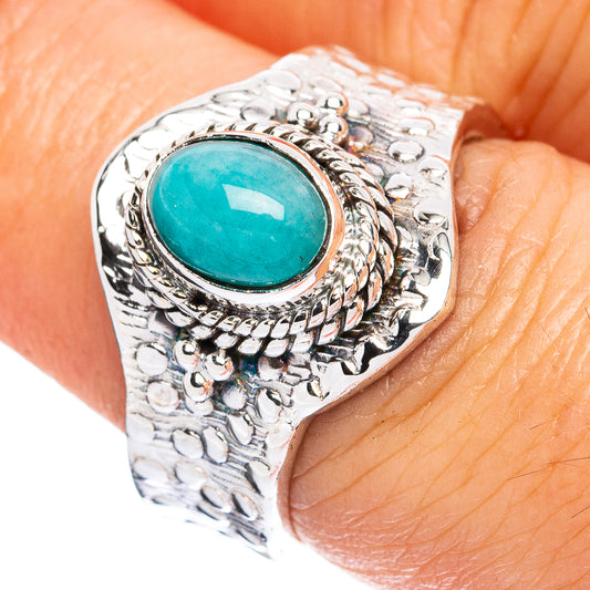 Larimar Ring Size 7 (925 Sterling Silver) R3751