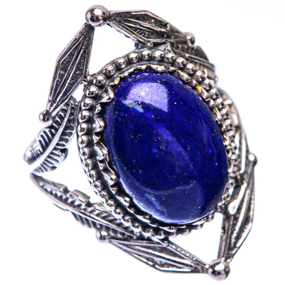 Lapis Lazuli Ring Size 6.5 (925 Sterling Silver) R140674