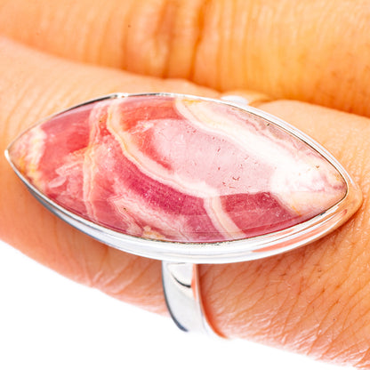 Rhodochrosite Ring Size 8.5 (925 Sterling Silver) R4229