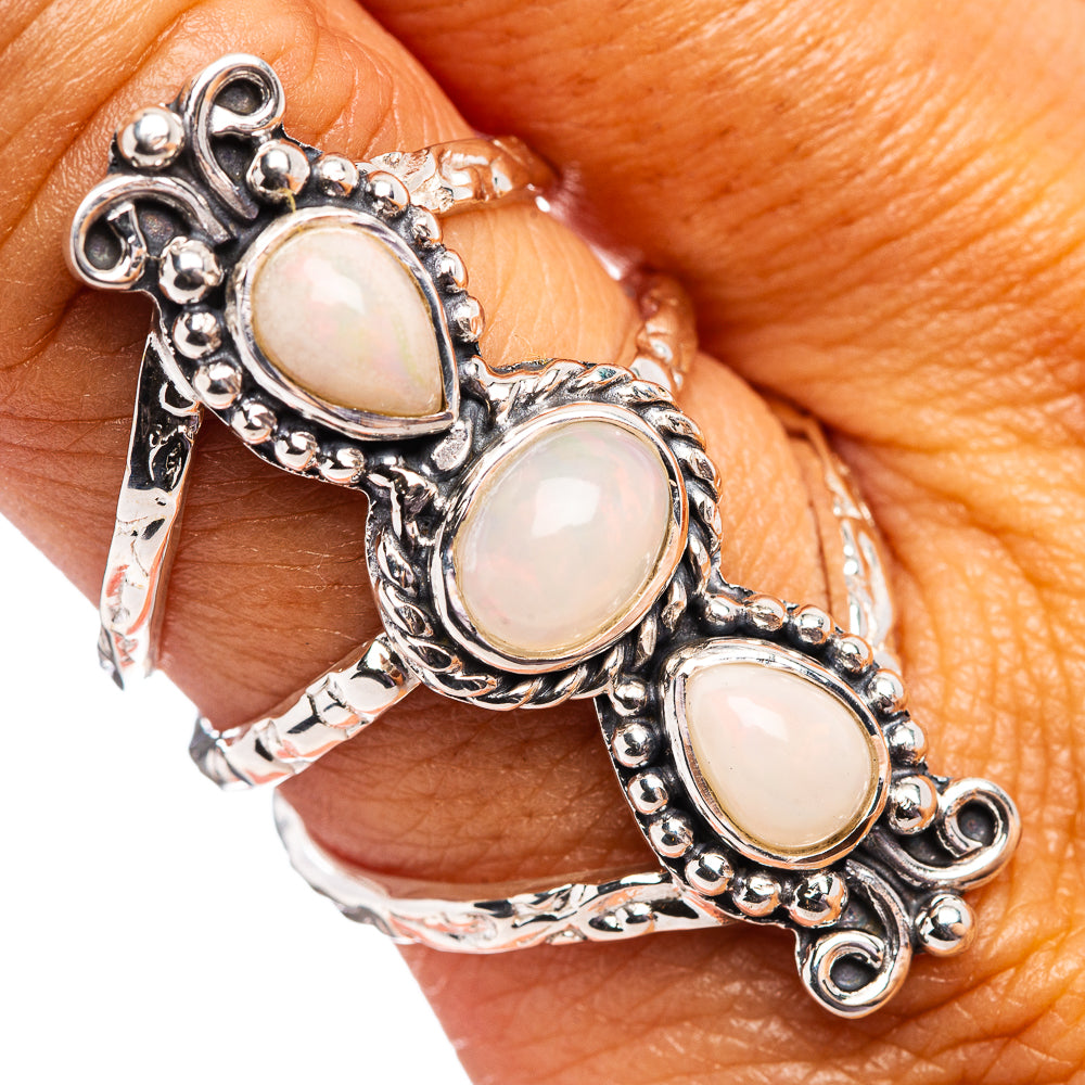 Signature Ethiopian Opal Ring Size 8.75 (.925 Sterling Silver)