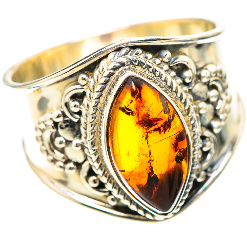 Baltic Amber 925 Sterling Silver Ring Size 9 (925 Sterling Silver) RING139369