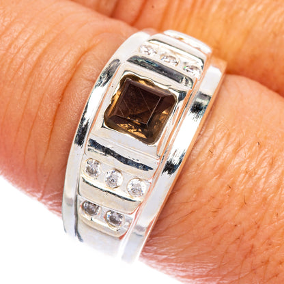 Smoky Quartz Ring Size 8.75 (925 Sterling Silver) R147084