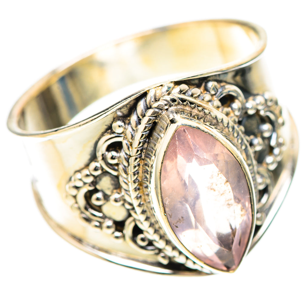 Rose Quartz Ring Size 10.25 (925 Sterling Silver) RING139759